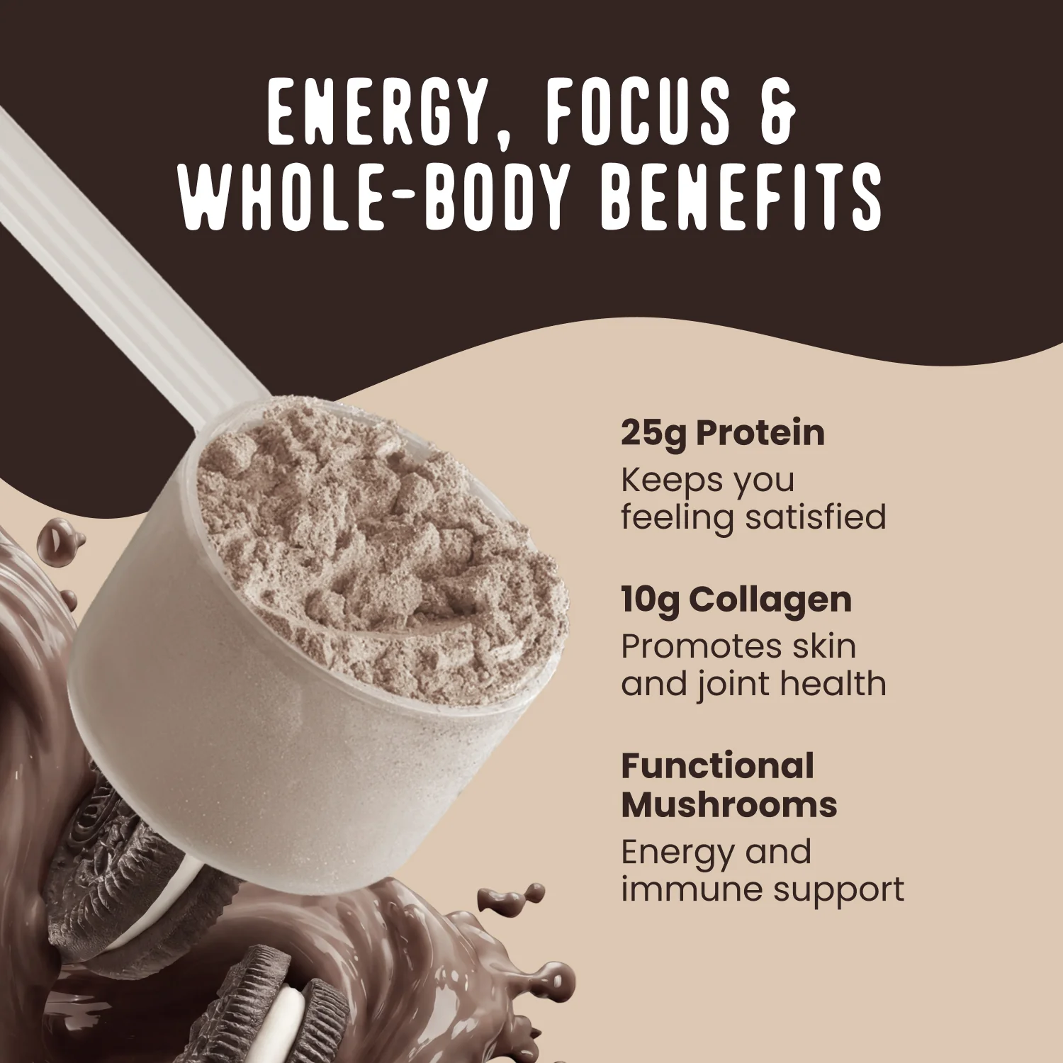 Cookies & Cream Protein Smoothie - Image 3