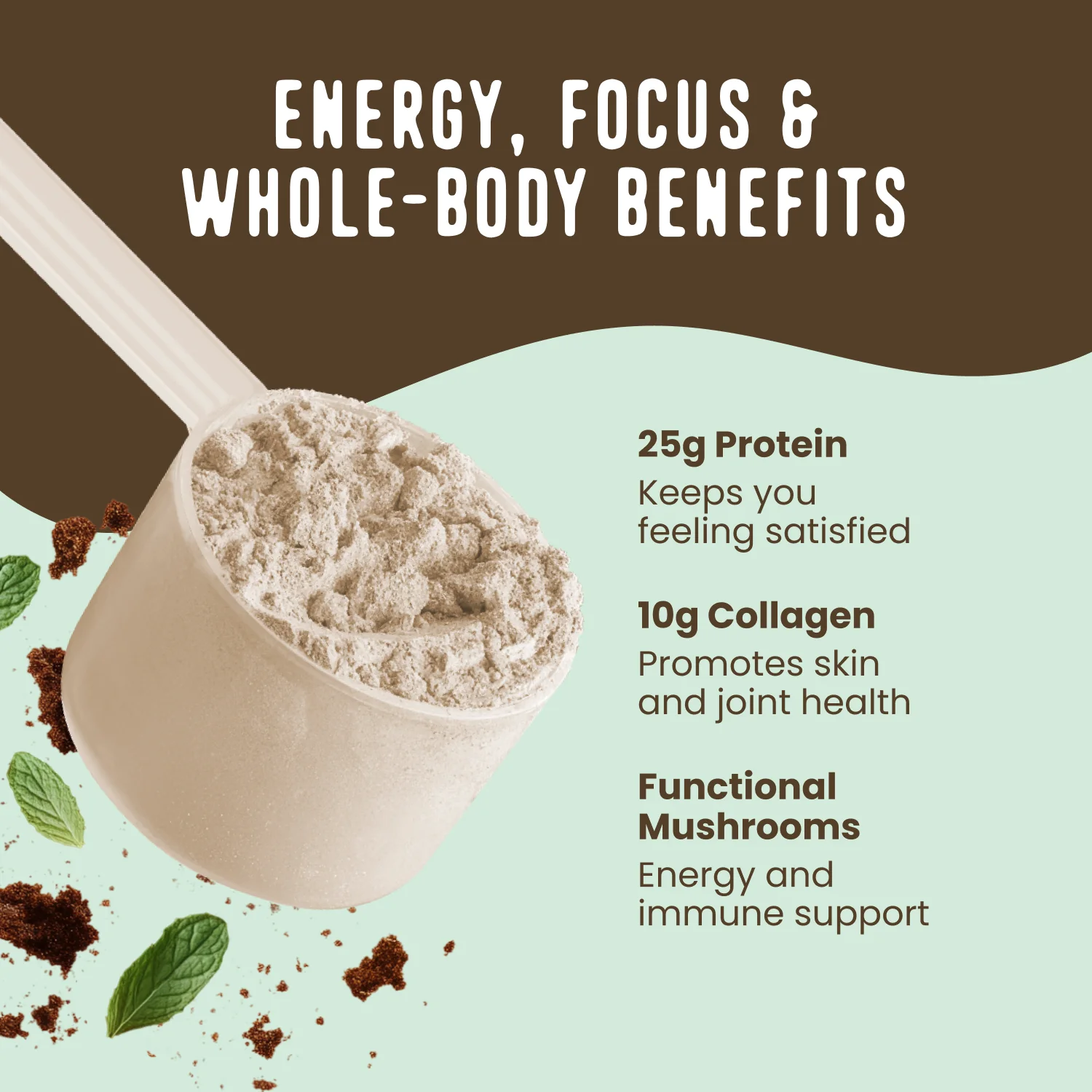 Mint Chocolate Protein Smoothie - Image 3