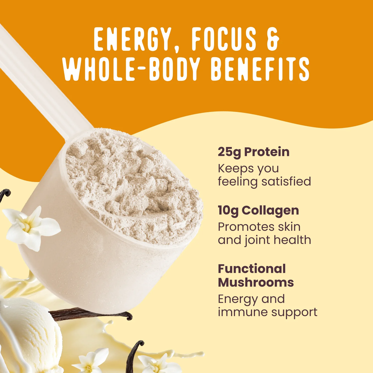 Vanilla Cream Protein Smoothie - Image 3